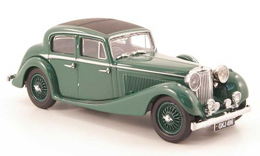 Jaguar SS 1/43 Oxford 2.5 litre grun modelauto