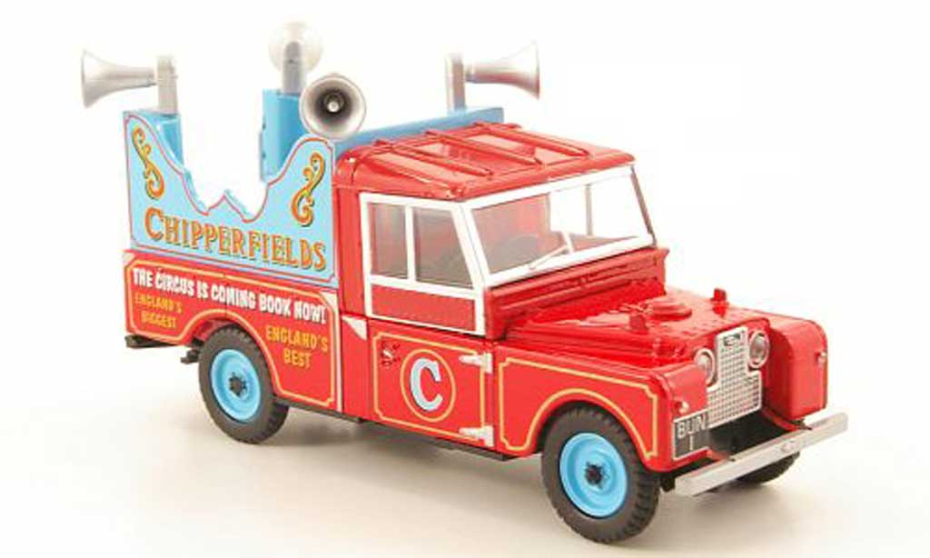 Land Rover 109 1/43 Oxford Pick Up Chipperfields Werbefahrzeug modelauto