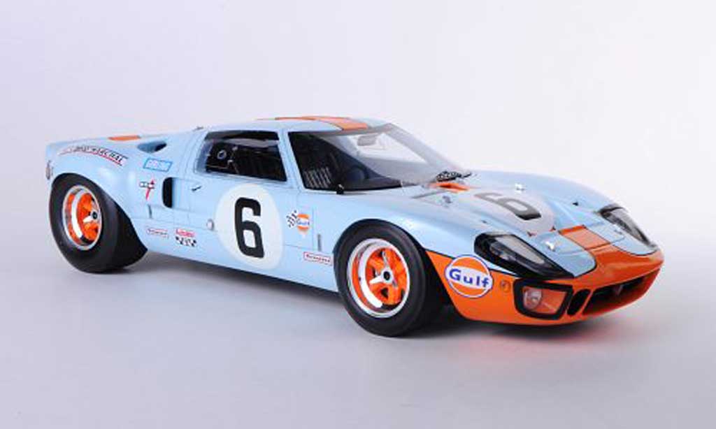 Ford GT40 1/18 Spark GT 40 No.6 Gulf J.Ickx / J.Oliver 24h Le Mans 1969 modelauto