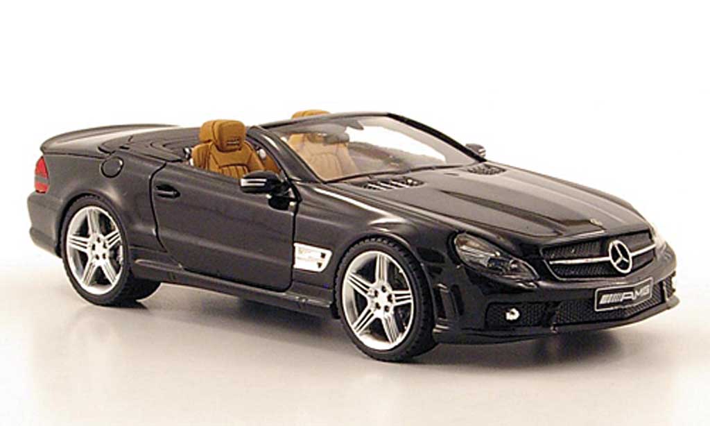 Mercedes Classe SL 65 1/43 Absolute Hot 65 AMG zwart modelauto