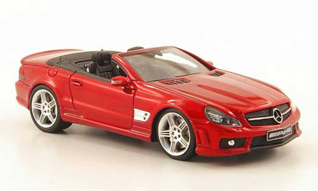 Mercedes Classe SL 65 1/43 Absolute Hot 65 AMG rood modelauto