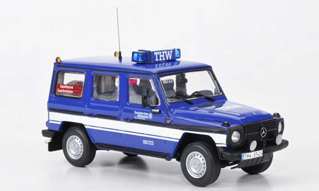 Mercedes 240 1/43 Minichamps GD (W460-461) THW Saarbucken 1991 modelauto