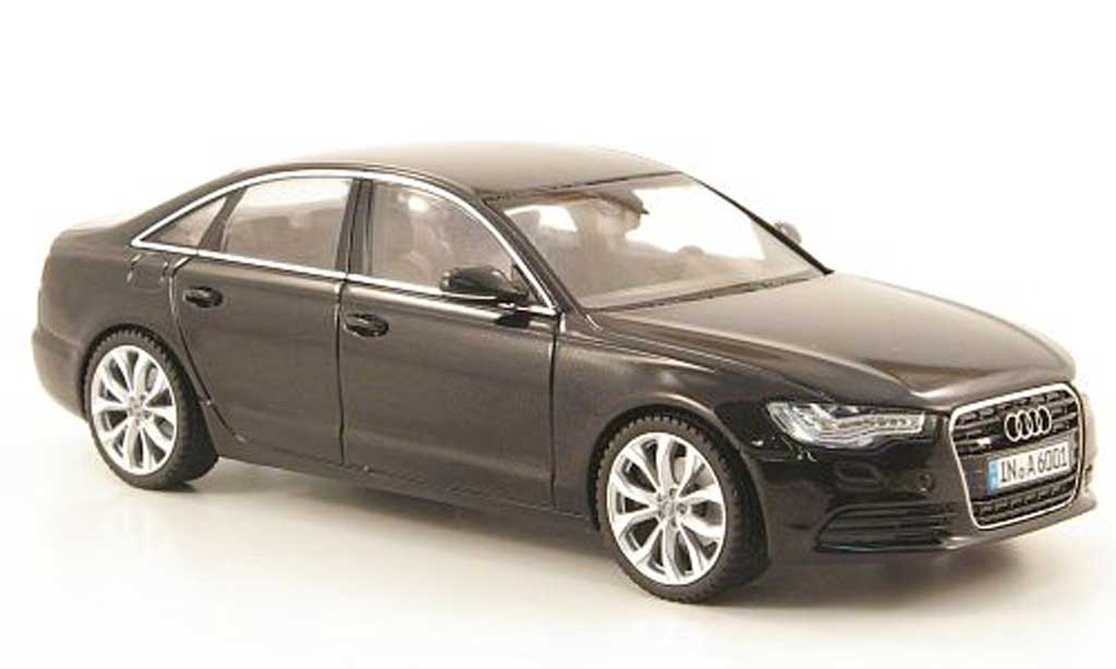 Audi A6 2011 1/43 Schuco 2011 (C7) zwart 2011 modelauto