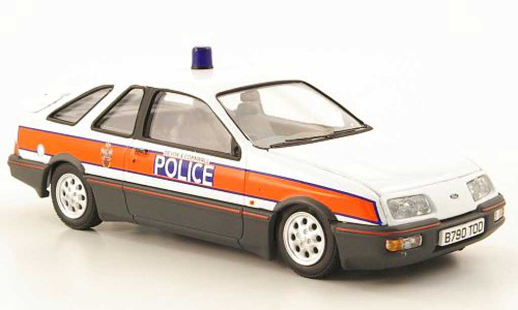Ford Sierra XR4 1/43 Vanguards XR4 i Devon & Cornwall Politie Politie (GB) modelauto