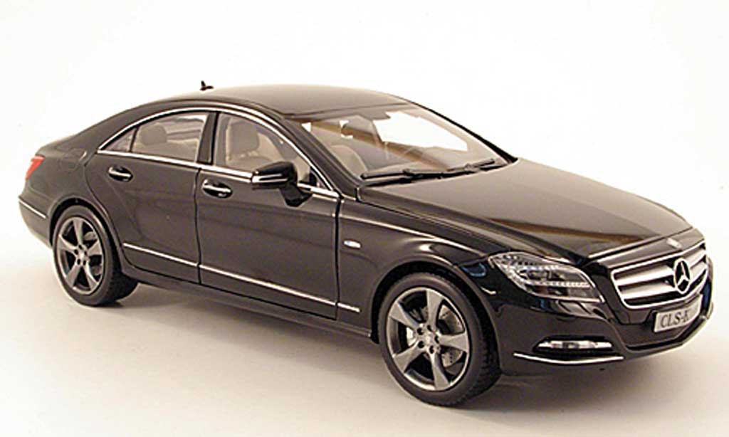 Mercedes Classe CLS 1/18 Norev (c218) zwart 2011 modelauto