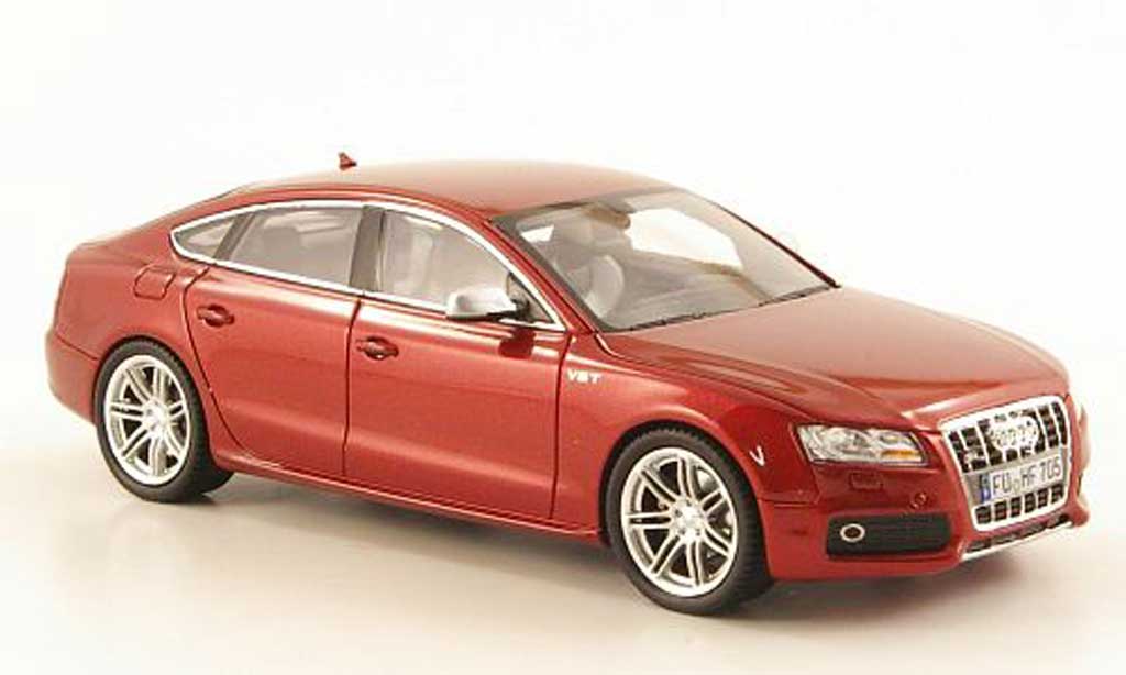 Audi S5 1/43 Schuco Sportback rood modelauto