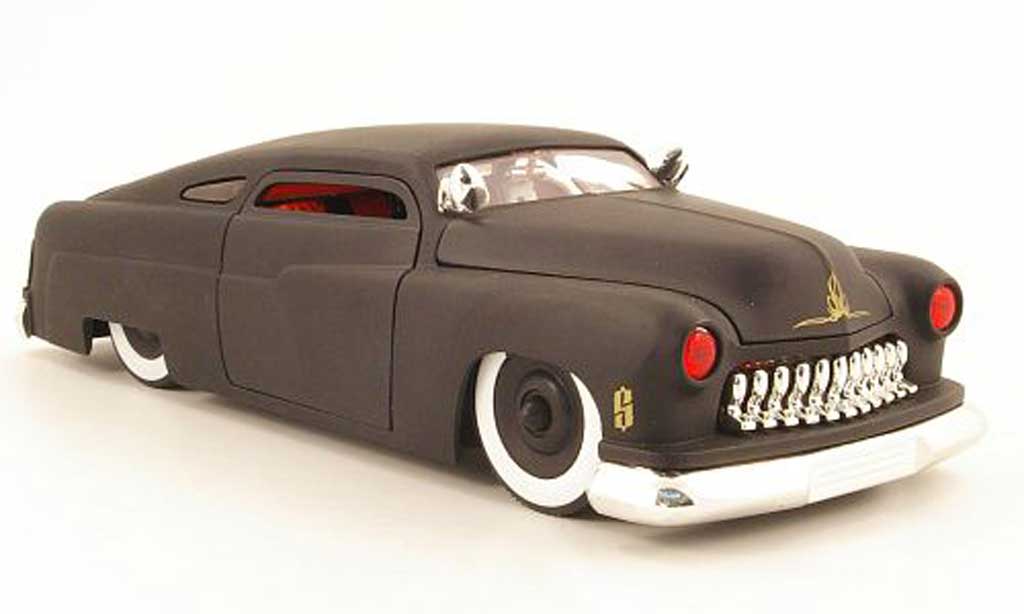 Mercury 1951 1/18 Jada Toys coupe zwart mat modelauto