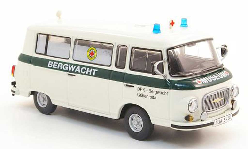 Barkas B 1000 1/43 Schuco Bus DRK Bergwacht Grafenroda modelauto