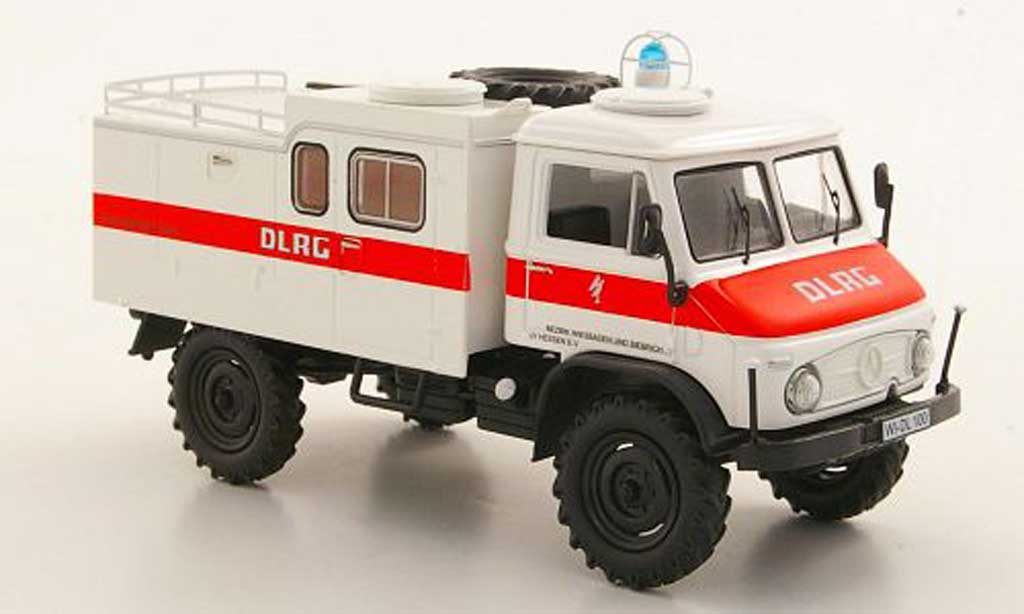 Mercedes Unimog 1/43 Schuco 404 S DLRG Wasserrettung modelauto