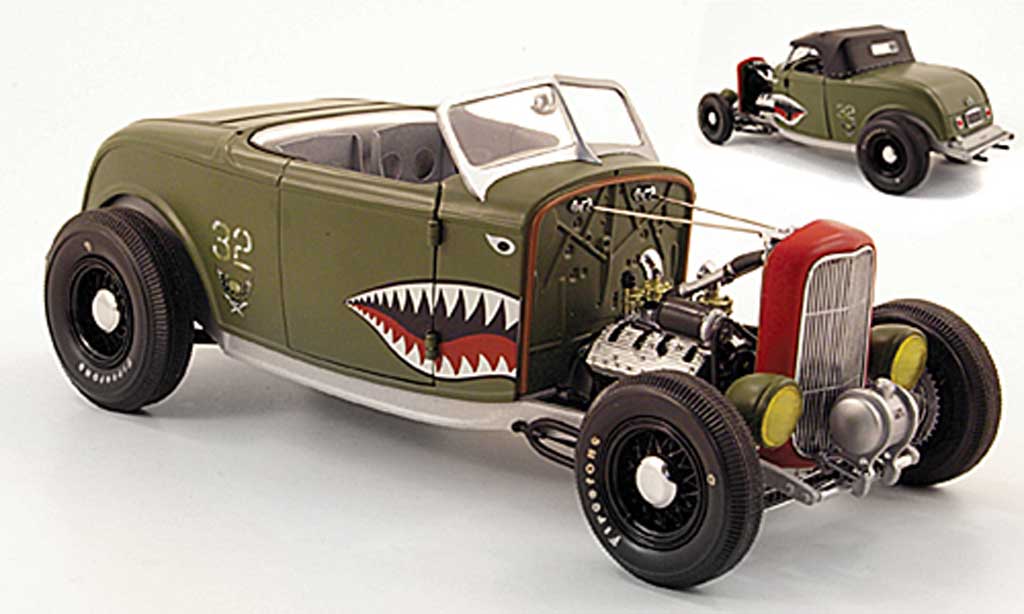 Ford 32 1/18 GMP series aero rat rod grun modelauto