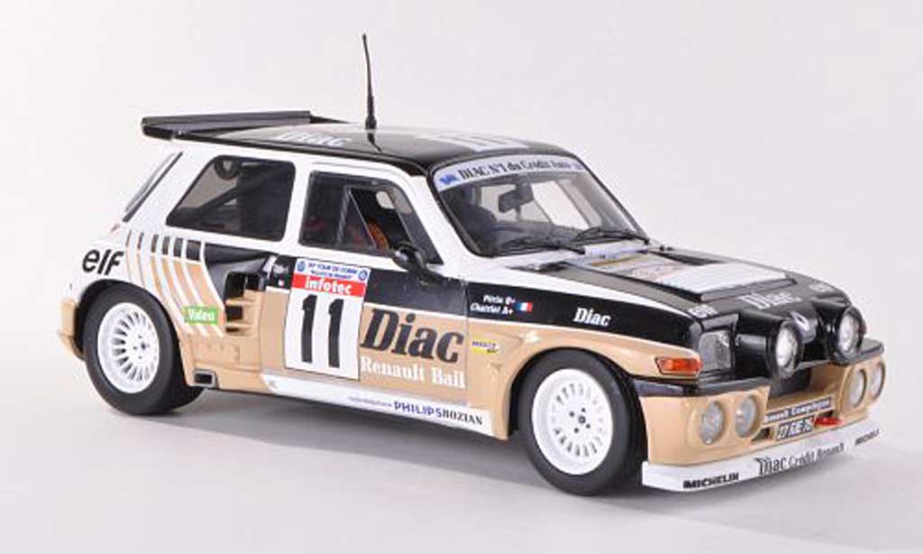 Renault 5 Turbo 1/18 Solido Turbo Maxi No.11 Diac Tour de Corse 198 modelauto