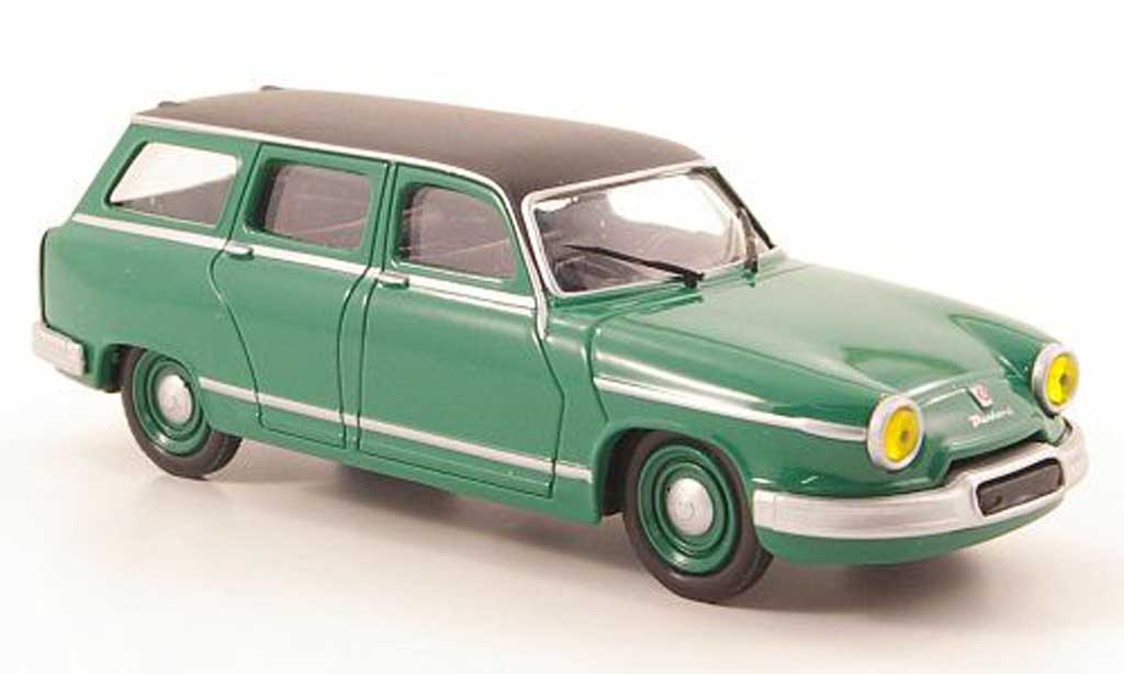 Panhard PL 17 1/43 Solido Stationwagen grun/zwart 1963 modelauto
