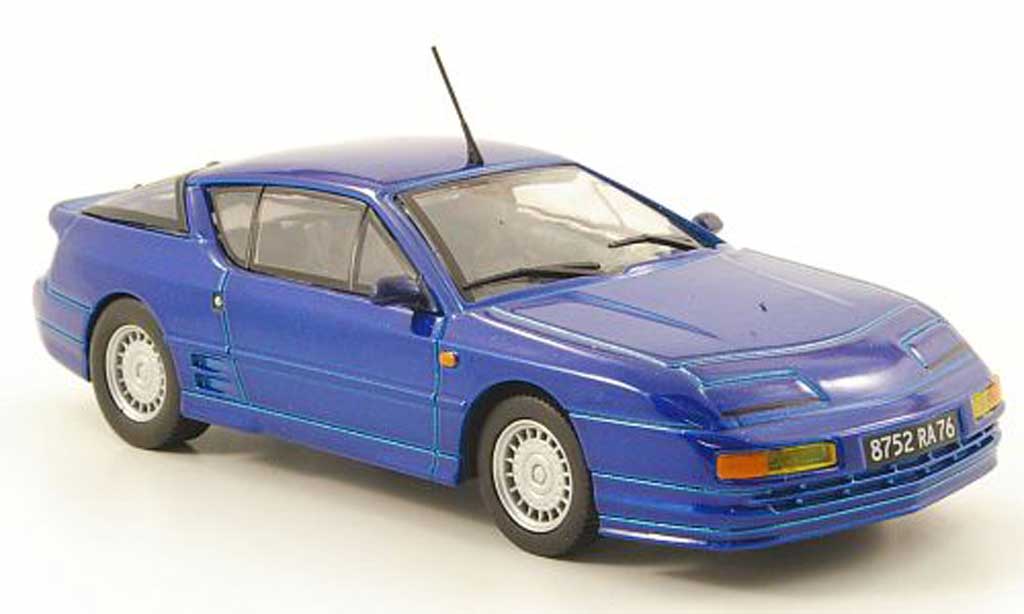 Alpine A610 1/43 Solido blauw 1991 modelauto