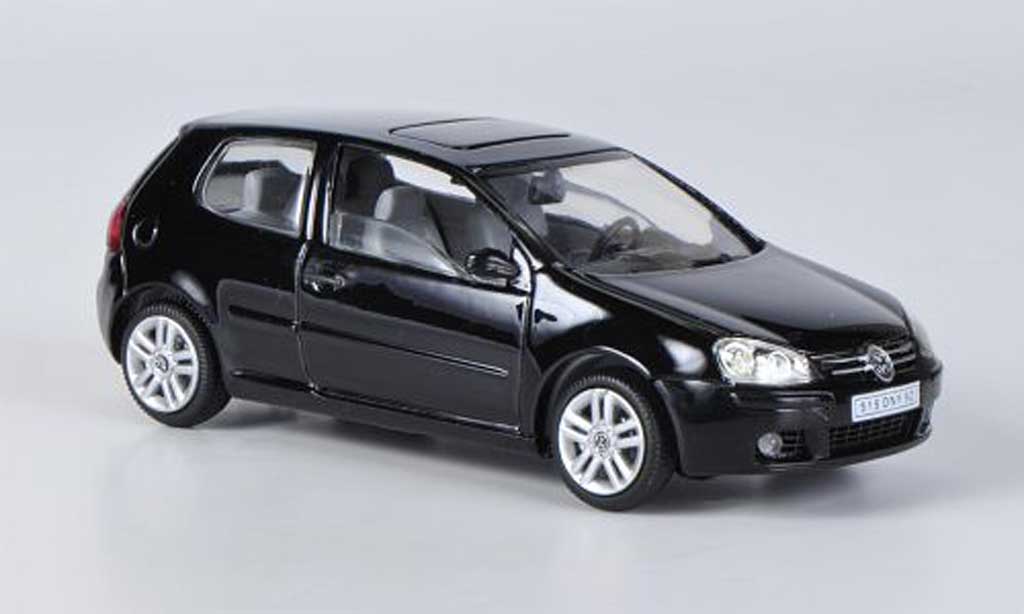 Volkswagen Golf V 1/43 Solido V zwart 2003 modelauto