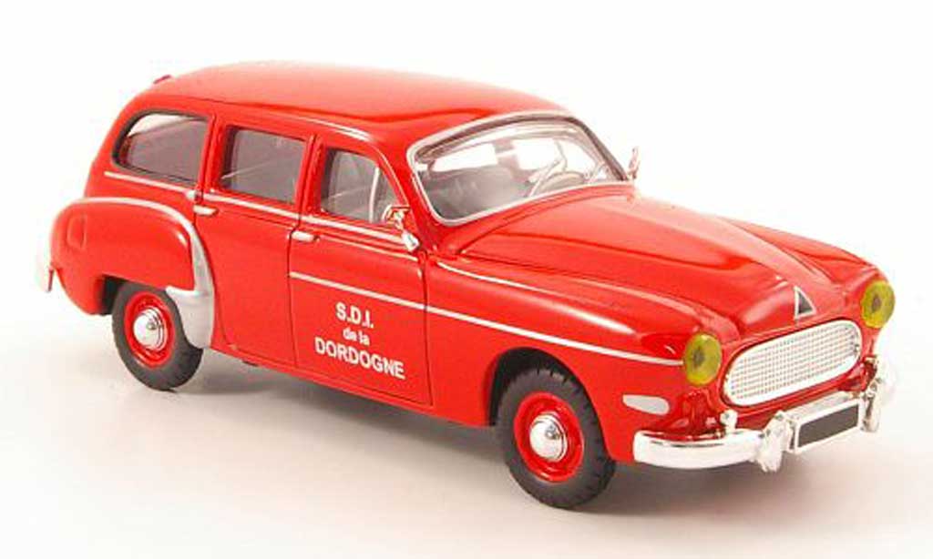Renault Fregate 1/43 Solido Domaine pompier 1956 modelauto