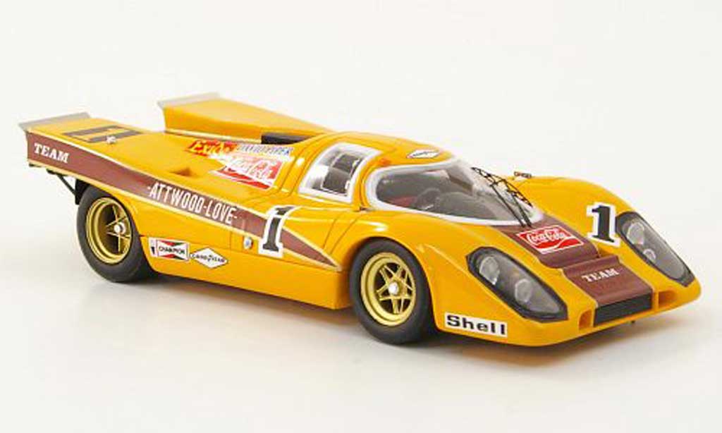 Porsche 917 1970 1/43 TrueScale Miniatures 1970 No.1 Team Guston/Coca-Cola 9h Kyalami modelauto