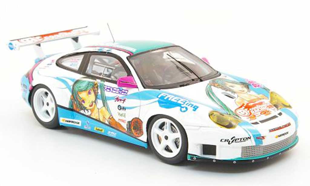 Porsche 996 GT3 RSR 1/43 Fujimi GT3 RSR Good Smile Racing 2010 modelauto