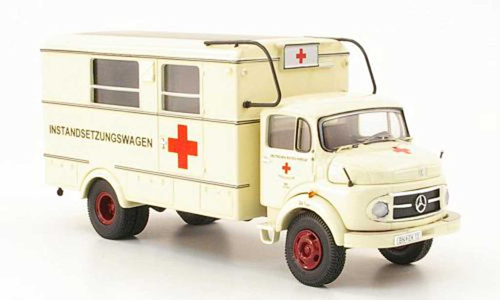 Mercedes LP 911 1/43 Premium ClassiXXs roodes Kreuz - Instandsetzungswagen modelauto
