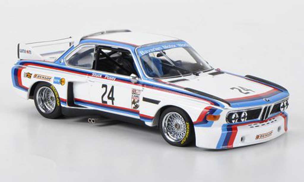 Bmw 3.5 CSL 1/43 Minichamps CSL IMSA No.24 Team North America H.-J.Stuck / S.Posey 12h Sebring 1975 modelauto