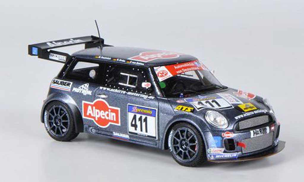Mini Cooper VLN 1/43 Minichamps VLN No.411 Schirra Motoring Alpecin 2010 modelauto