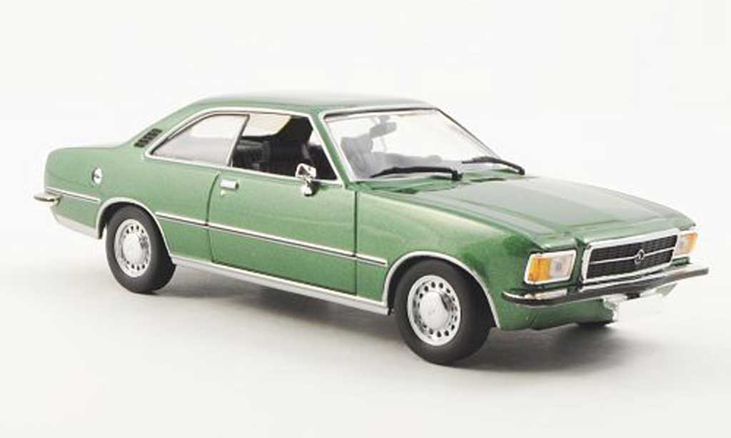 Opel Rekord 1/43 Minichamps D Coupe grun 1975 modelauto