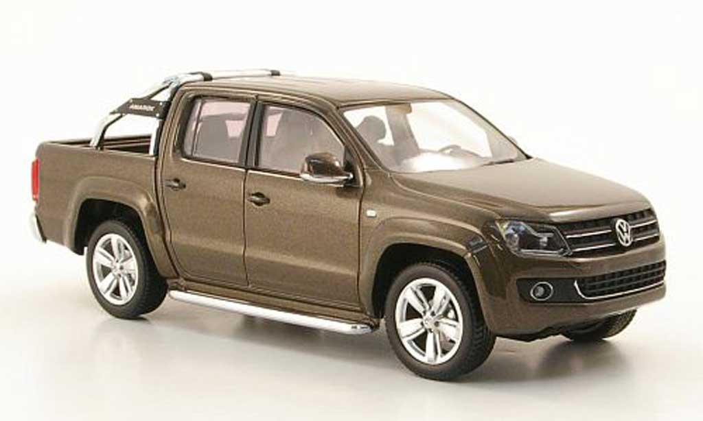 Volkswagen Amarok 1/43 Minichamps bruin 2009 modelauto