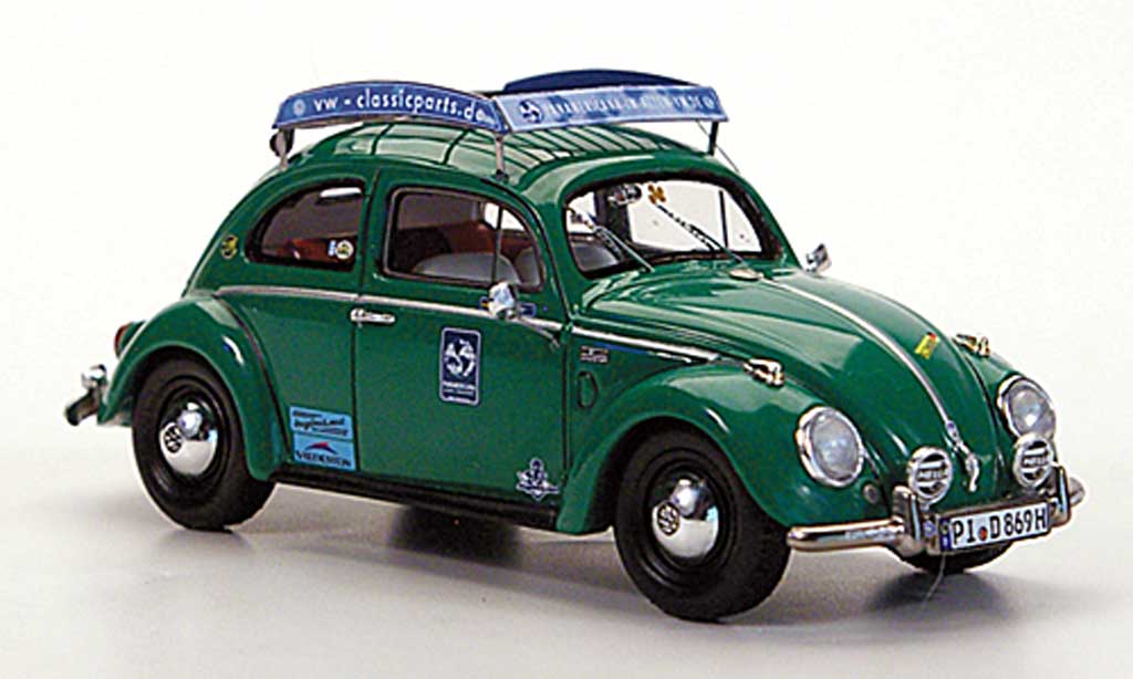 Volkswagen Kafer 1/43 Minichamps 1200 ''Die Erbse'' T.Schmitz/D.Dahmer Brezel1952 modelauto