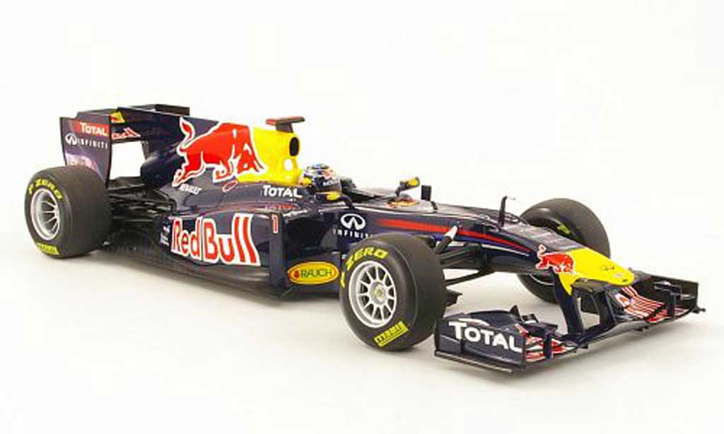 Renault F1 1/18 Minichamps red bull showcar no1 s.vettel presentations modele 2011 modelauto