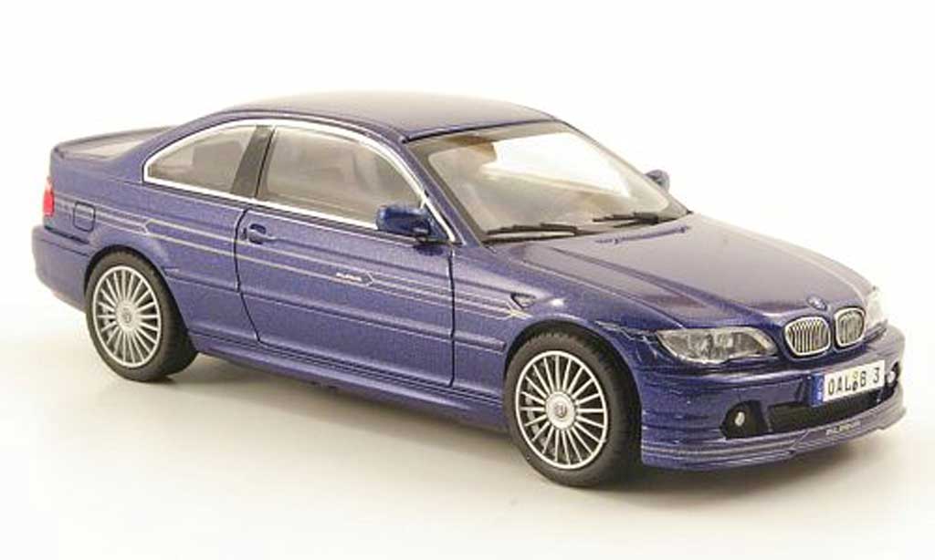 Bmw Alpina B3S 1/43 Kyosho B3S Coupe (E46) blauw modelauto
