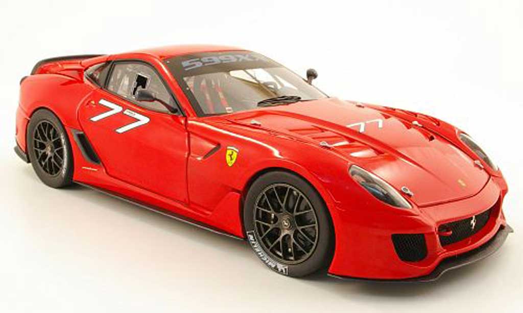 Ferrari 599 XX 1/18 Hot Wheels XX no.77 modelauto