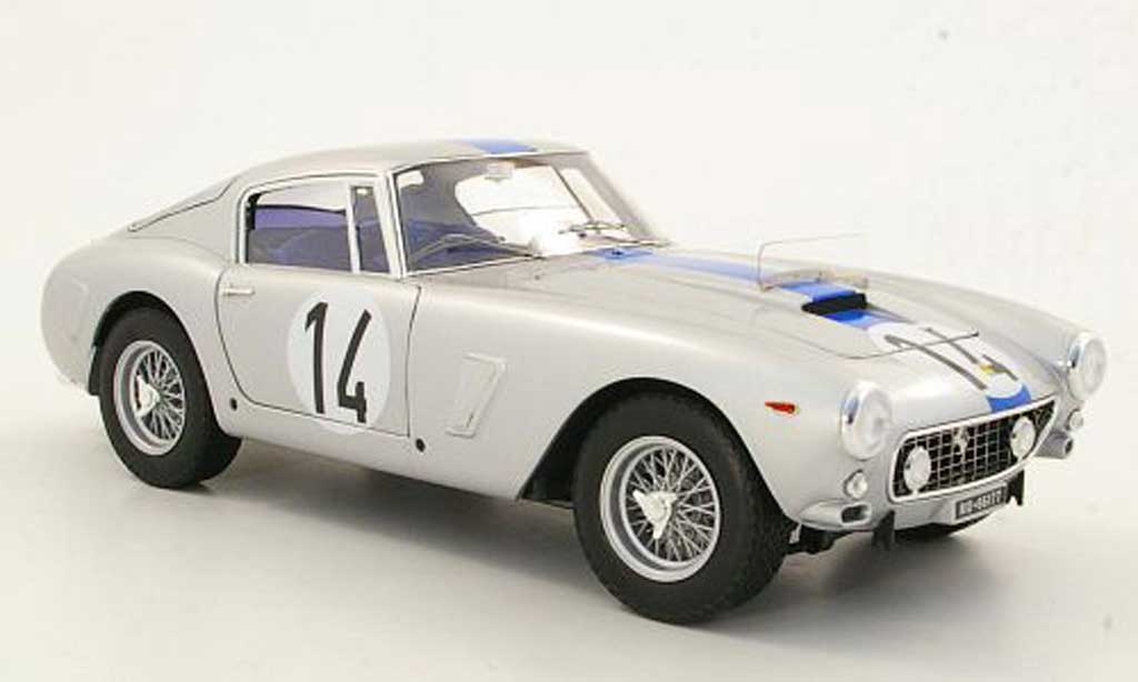 Ferrari 250 GT 1961 1/18 Hot Wheels Elite GT 1961 Sedantta SWB No.14 24h Le Mans (Elite) modelauto