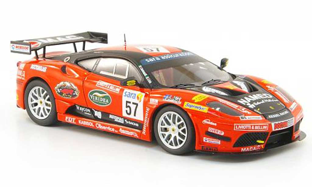Ferrari F430 GT3 1/43 Hot Wheels Elite GT3 No.57 Kessel Racing Italian Championship (Elite) 2009 modelauto