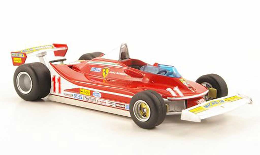 Ferrari 312 T4 1/43 Hot Wheels Elite T4 No.11 J.Scheckter GItalien (Elite) 1979 modelauto