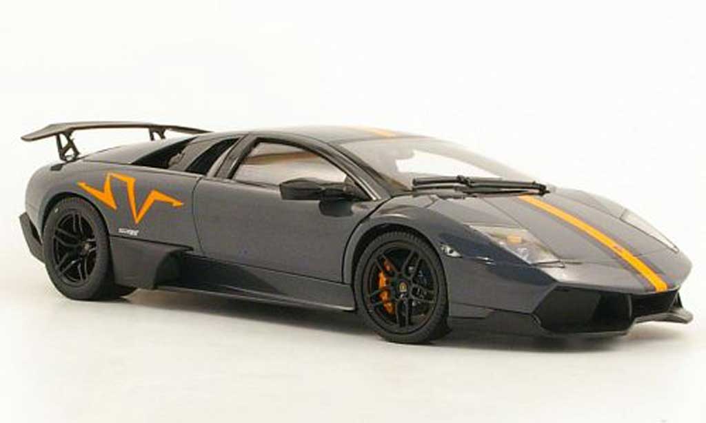 Lamborghini Murcielago LP670 1/18 Norev LP670 4 SV China Edition grijs 2010 modelauto