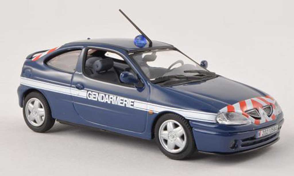 Renault Megane 1/43 Norev Coupe Gendamerie politie (F) 2001 modelauto