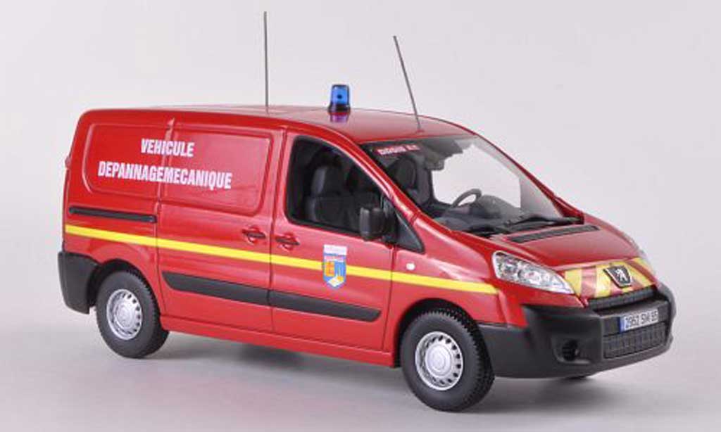 Peugeot Expert 1/43 Norev Kasten Brandweer Vehicule Depannage Mecanique Feuerfehr (F) 2007 modelauto