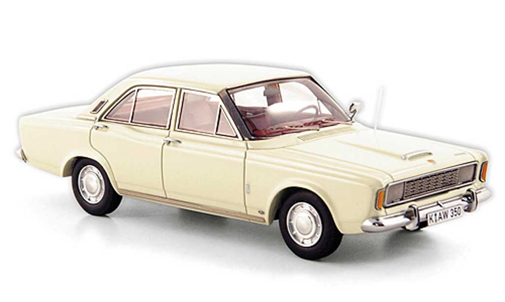 Ford Taunus 1968 1/43 Neo 1968 (P7a) 20M wit modelauto