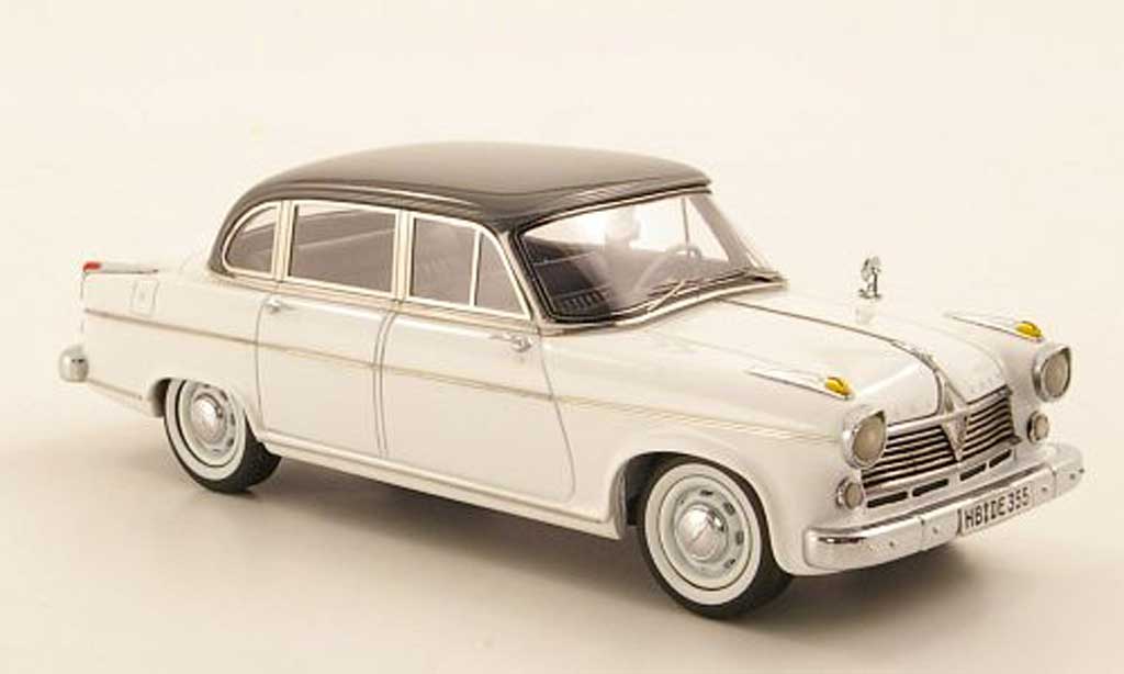 Borgward Hansa 2400 1/43 Neo Pullman wit/grijs 1955 modelauto