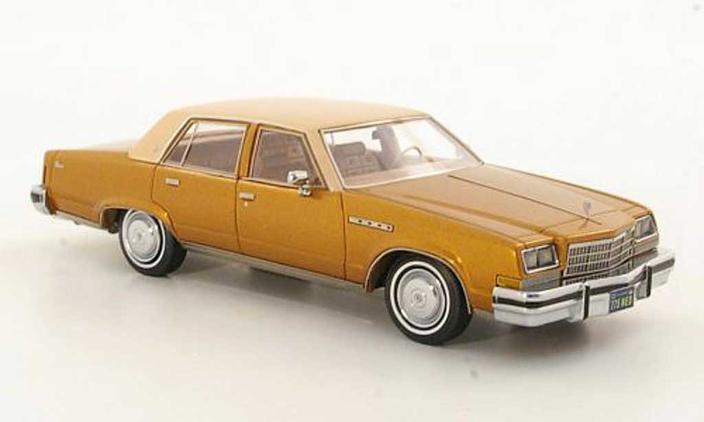 Buick Electra 1/43 Neo Sedan gold/beige 1977 modelauto