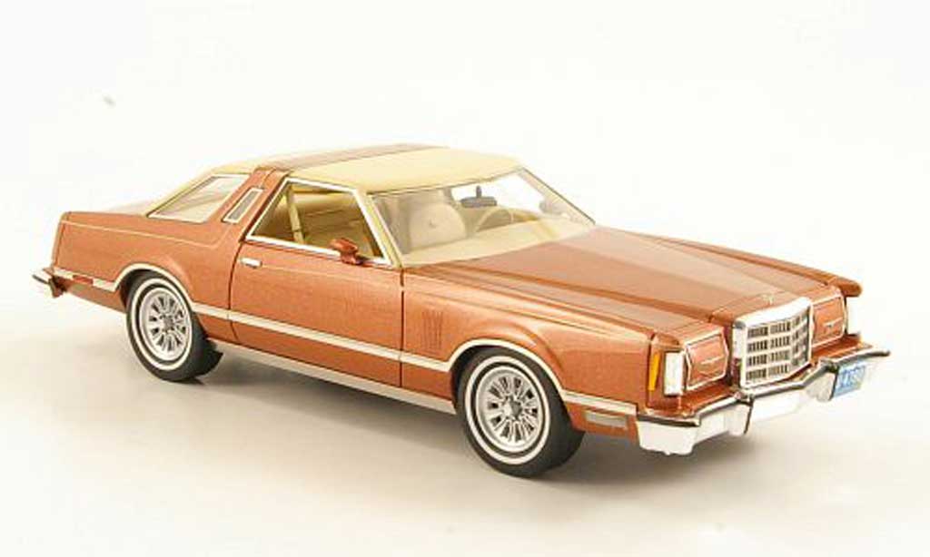 Ford Thunderbird 1979 1/43 Neo 1979 kupfer/beige modelauto
