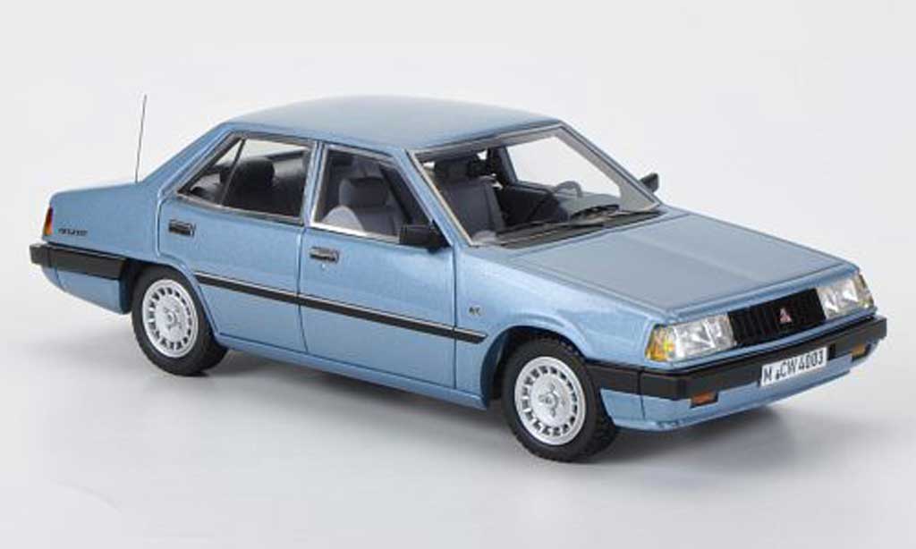 Mitsubishi Galant 2000 GLX 1/43 Neo 2000 GLX (A160) blauw limited edition 1981 modelauto