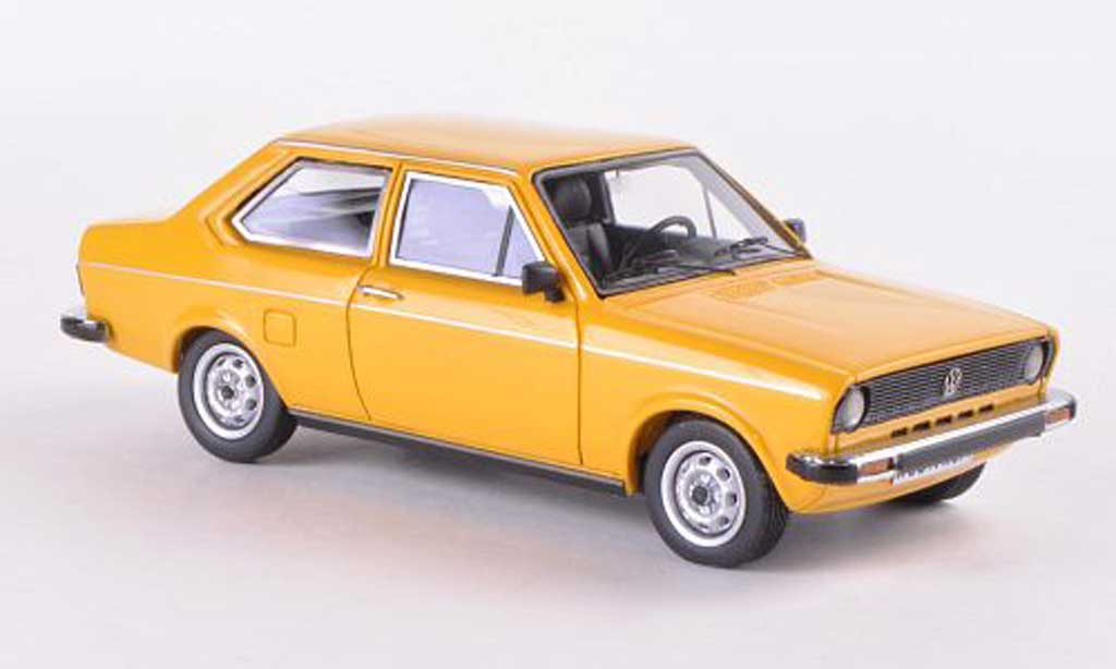 Volkswagen Derby 1/43 Neo I geel limitierte Auflage 300 Stuck 1979 modelauto