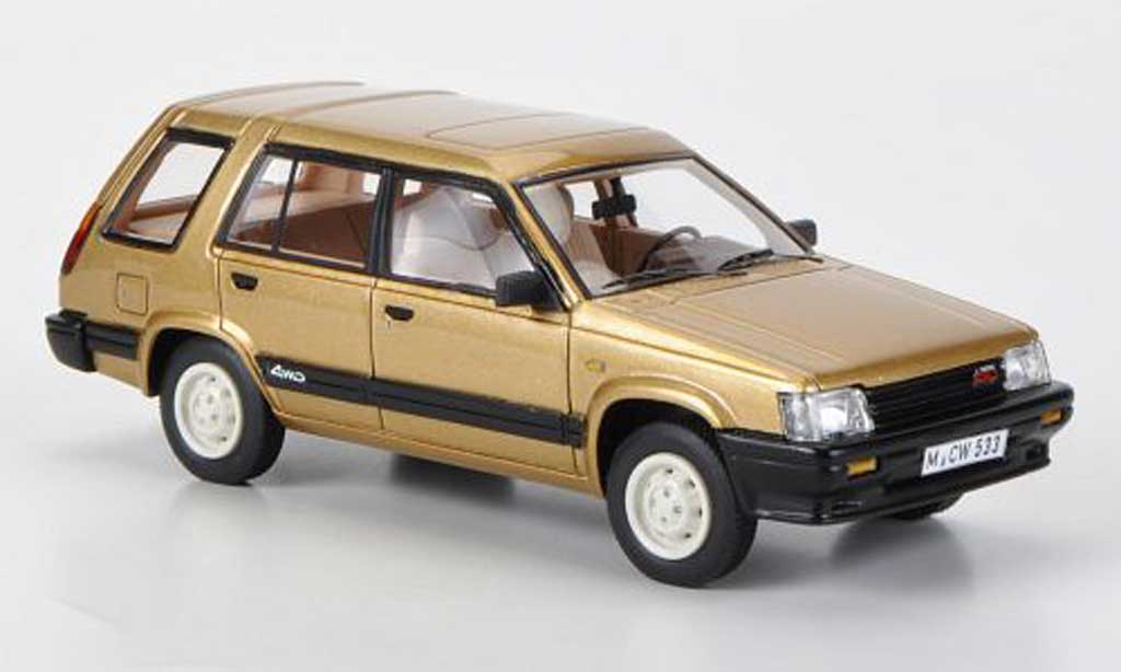 Toyota Tercel 1/43 Neo 4WD gold limited edition 1983 modelauto