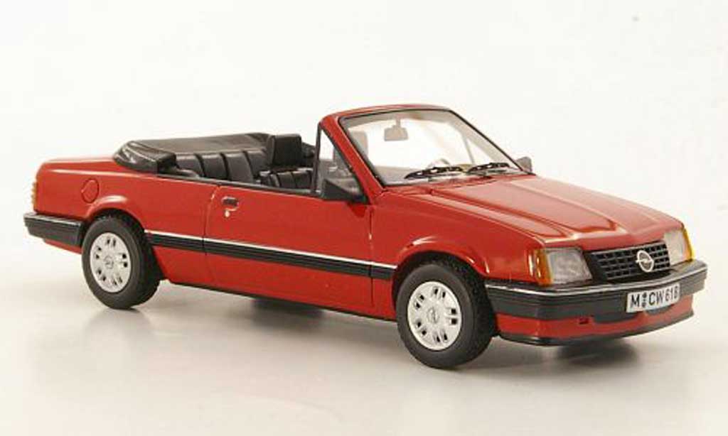 Opel Ascona C 1/43 Neo C Cabriolet rood limited edition 1984 modelauto