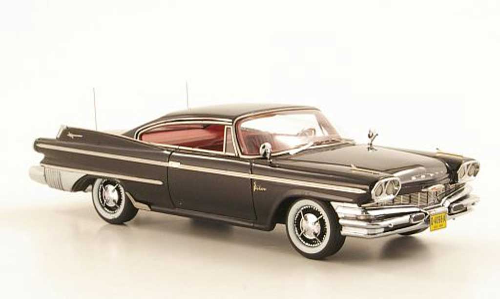 Dodge Polara 1/43 American Excellence 2-Door Hardtop Coupe zwart limitee edition 500 piece 1960 modelauto