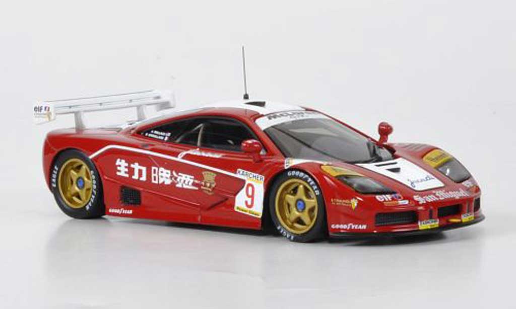 McLaren F1 1/43 IXO GTR No.9 San Miguel Wallace/Grouillard GT Zuhai 1995 modelauto