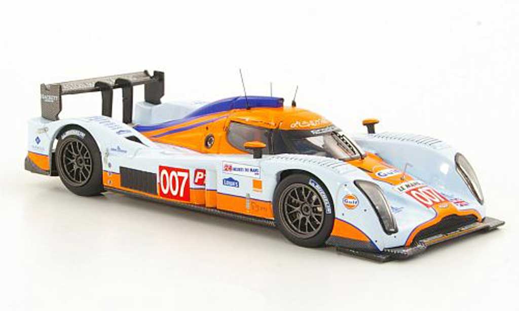 Aston Martin LMP1 1/43 IXO Lola No.007 Gulf H.Primat / S.Mucke / A.Fernandez 24h Le Mans 2010 modelauto
