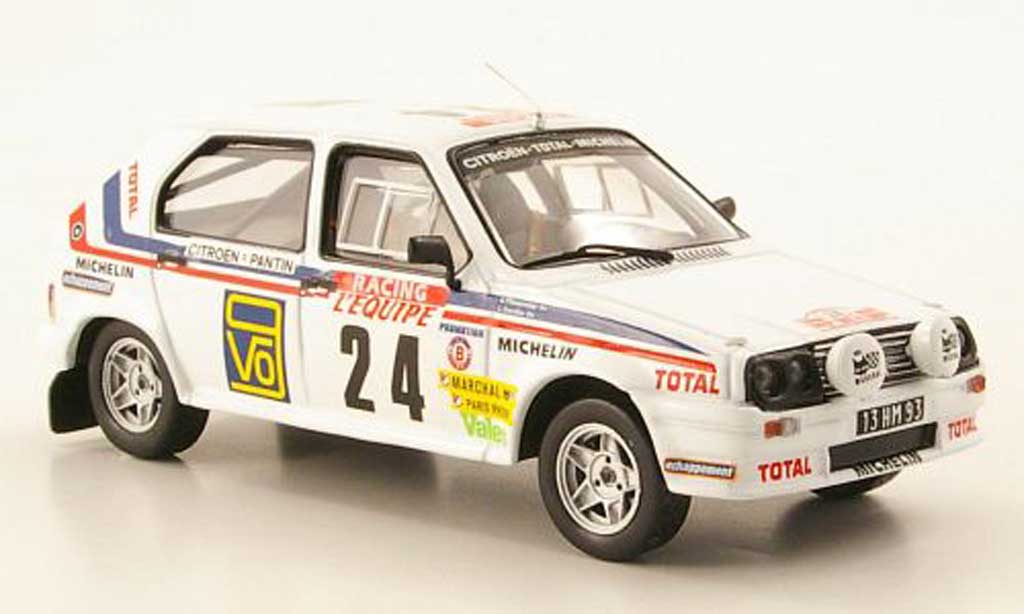 Citroen Visa 1/43 IXO Chrono No.24 Tour de Corse 1983 modelauto