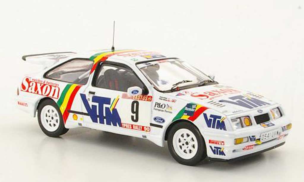 Ford Sierra Cosworth RS 1/43 IXO Cosworth RS No.9 C.McRae / D.Ringer Rally Ypern 1990 modelauto