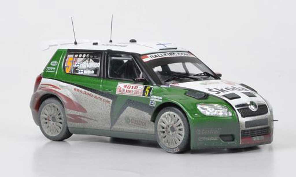 Skoda Fabia S2000 1/43 IXO S2000 No.5 Hanninen/Markkula Rally Monte Carlo 2010 modelauto